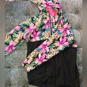 Avia Tropical Floral Hoodie